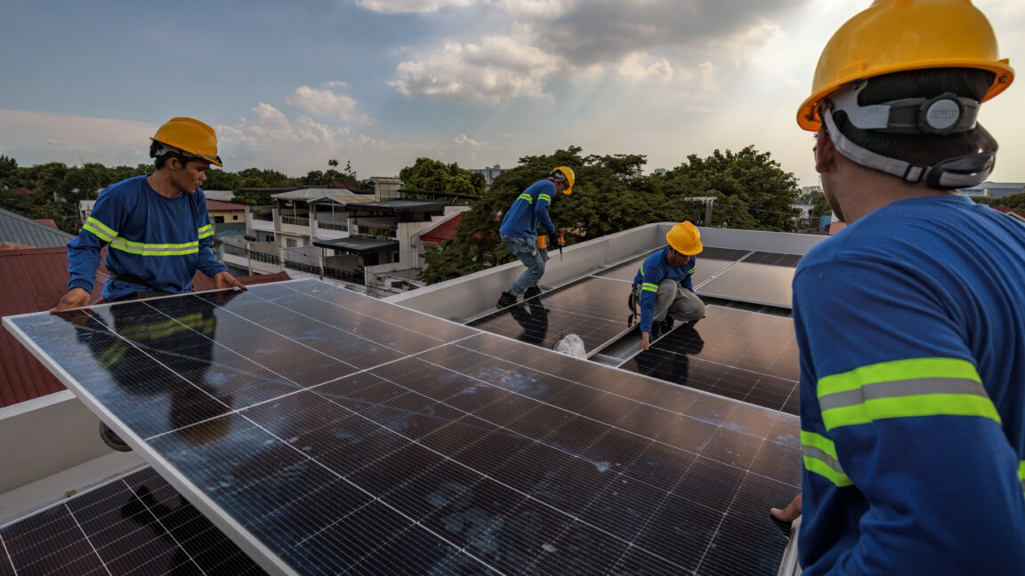 Source-feed image associated with "Offensively cheap": Solar power is looking up