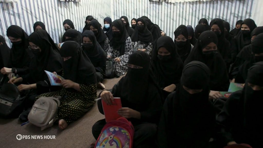 Source-feed image associated with Inside Afghanistan's secret schools where women defy the Taliban to educate girls