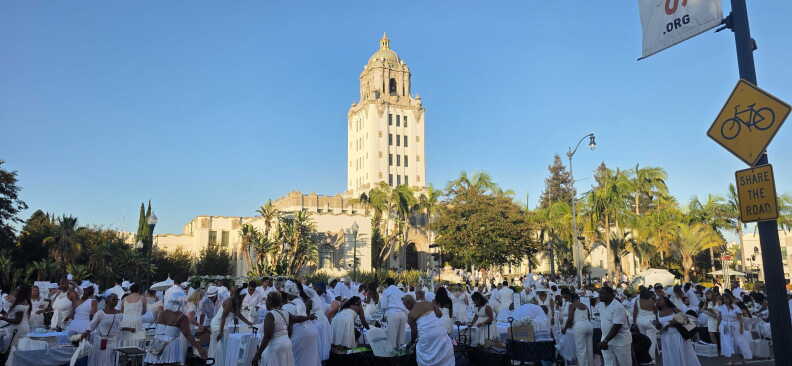 Source-feed image associated with Dîner en Blanc returns to Los Angeles. Was it worth the 7-year wait?
