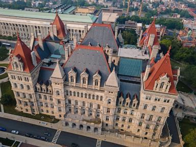 Source-feed image associated with New York woman charged with plotting to set off explosives at state Capitol, kill lawmakers