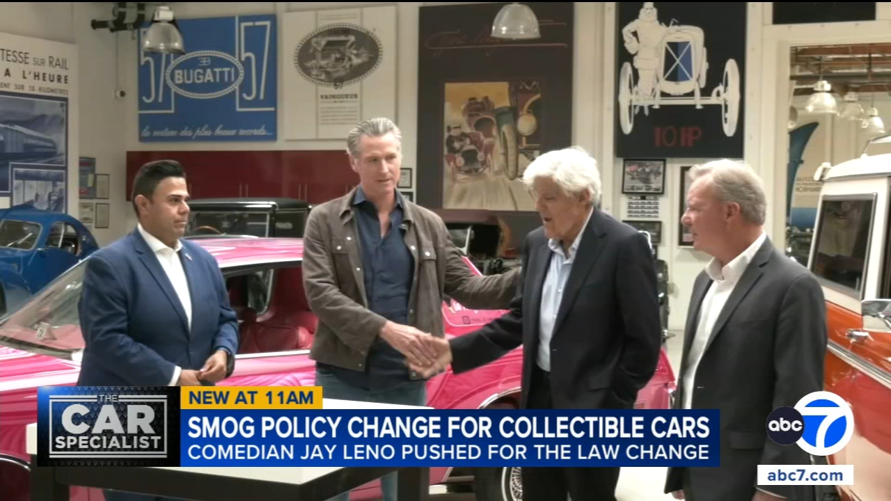 Source-feed image associated with Gov. Newsom signs Leno's Law, exempting more classic cars from smog tests