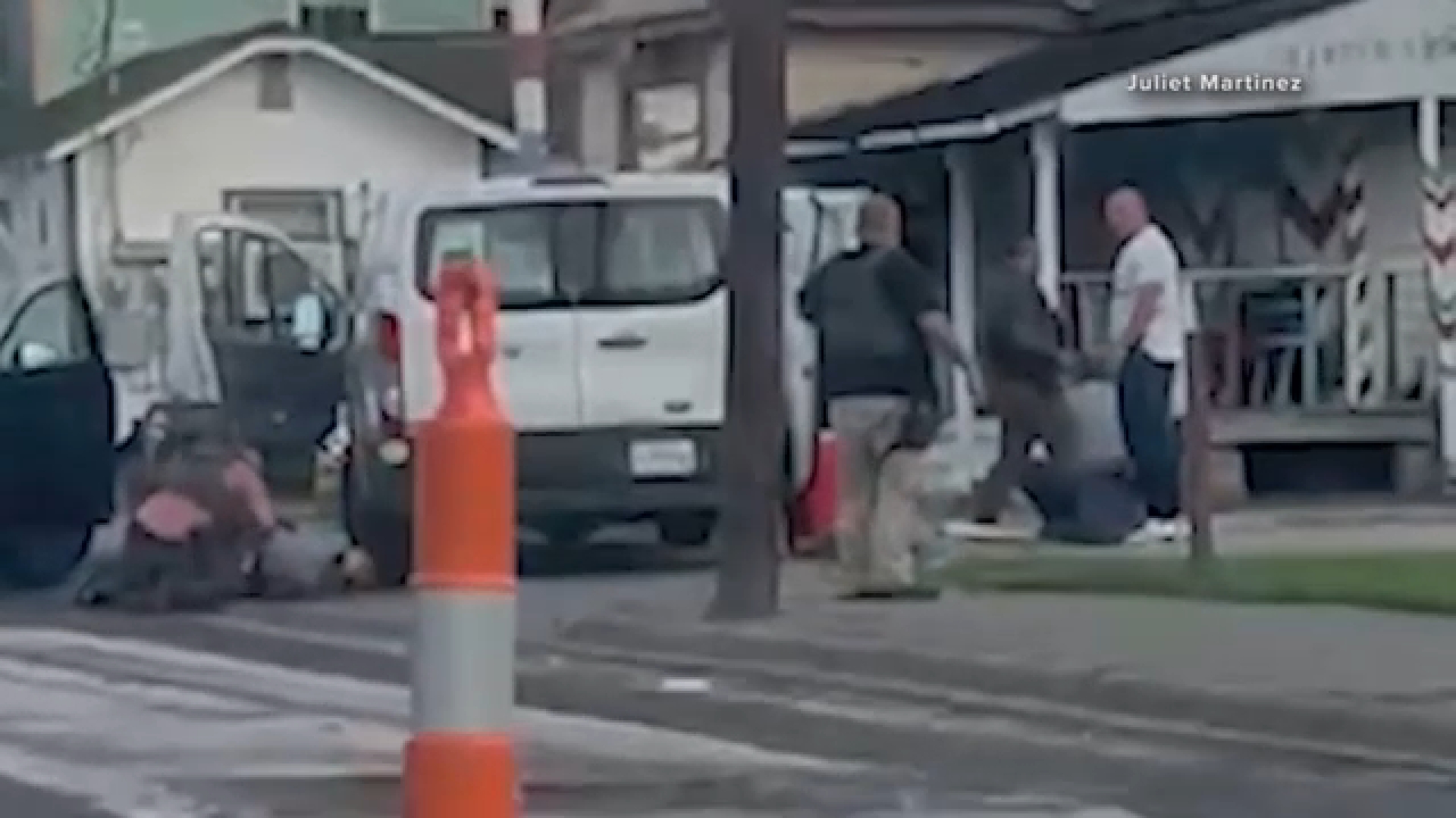 Source-feed image associated with Passenger who witnessed Houston ICE shooting says it's left him traumatized and unable to sleep