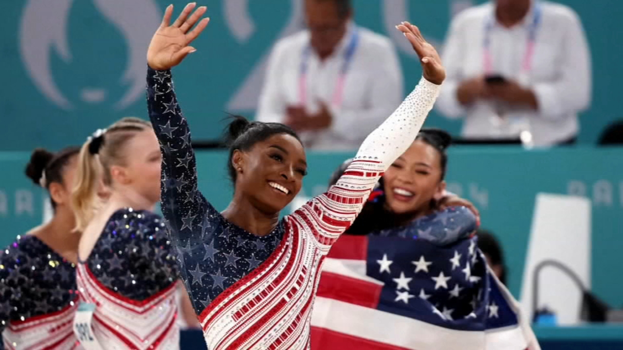 Image from linked report: Simone Biles says 3 masked men stole luxury sports car from Chicago-area home