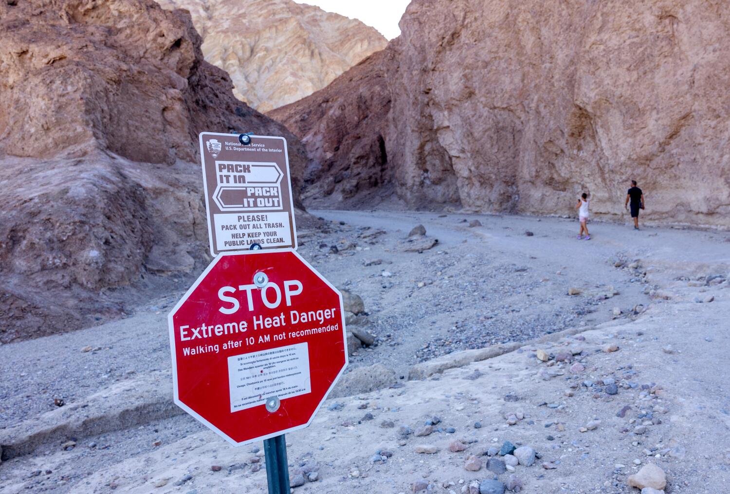 Source-feed image associated with French visitor dies in Death Valley after vehicle breaks down amid blistering heat