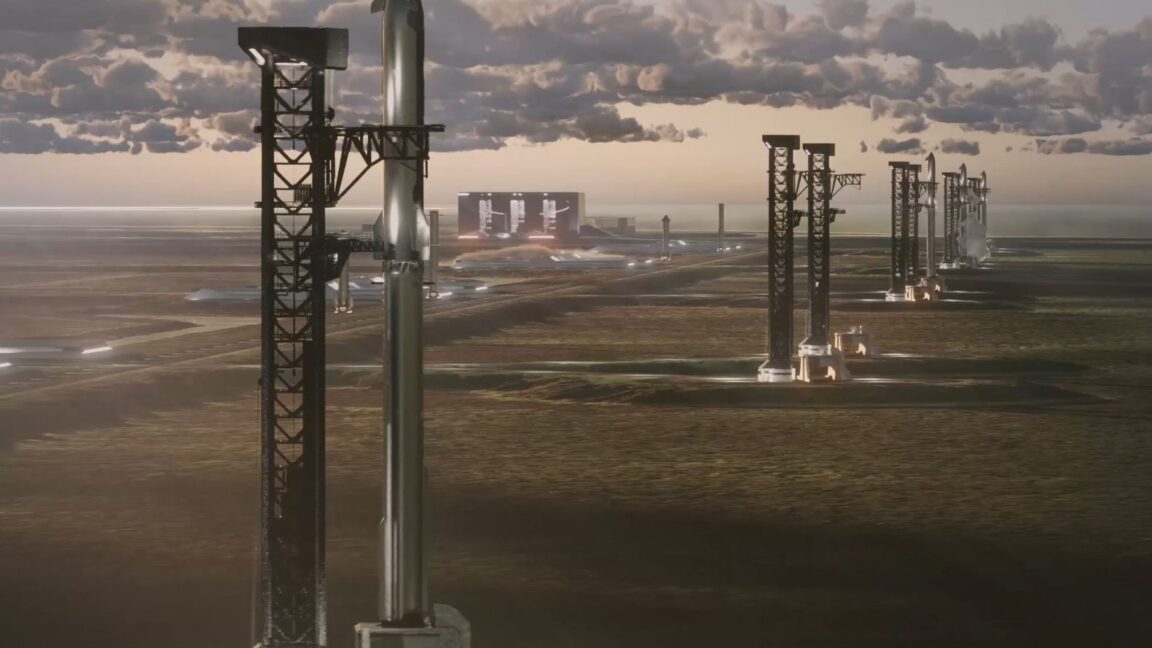 Source-feed image associated with SpaceX intends to invest up to $100 billion in massive Louisiana spaceport