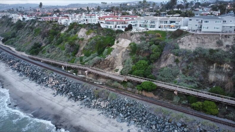Image from linked report: OC Transportation Agency board declares coastal erosion emergency