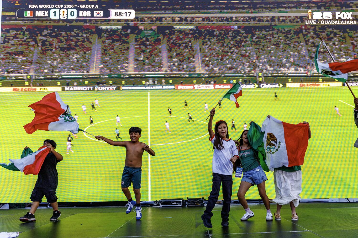 Source-feed image associated with 'I'd be happy with the tie': Korea, Mexico showdown brings more love than rivalry in L.A.
