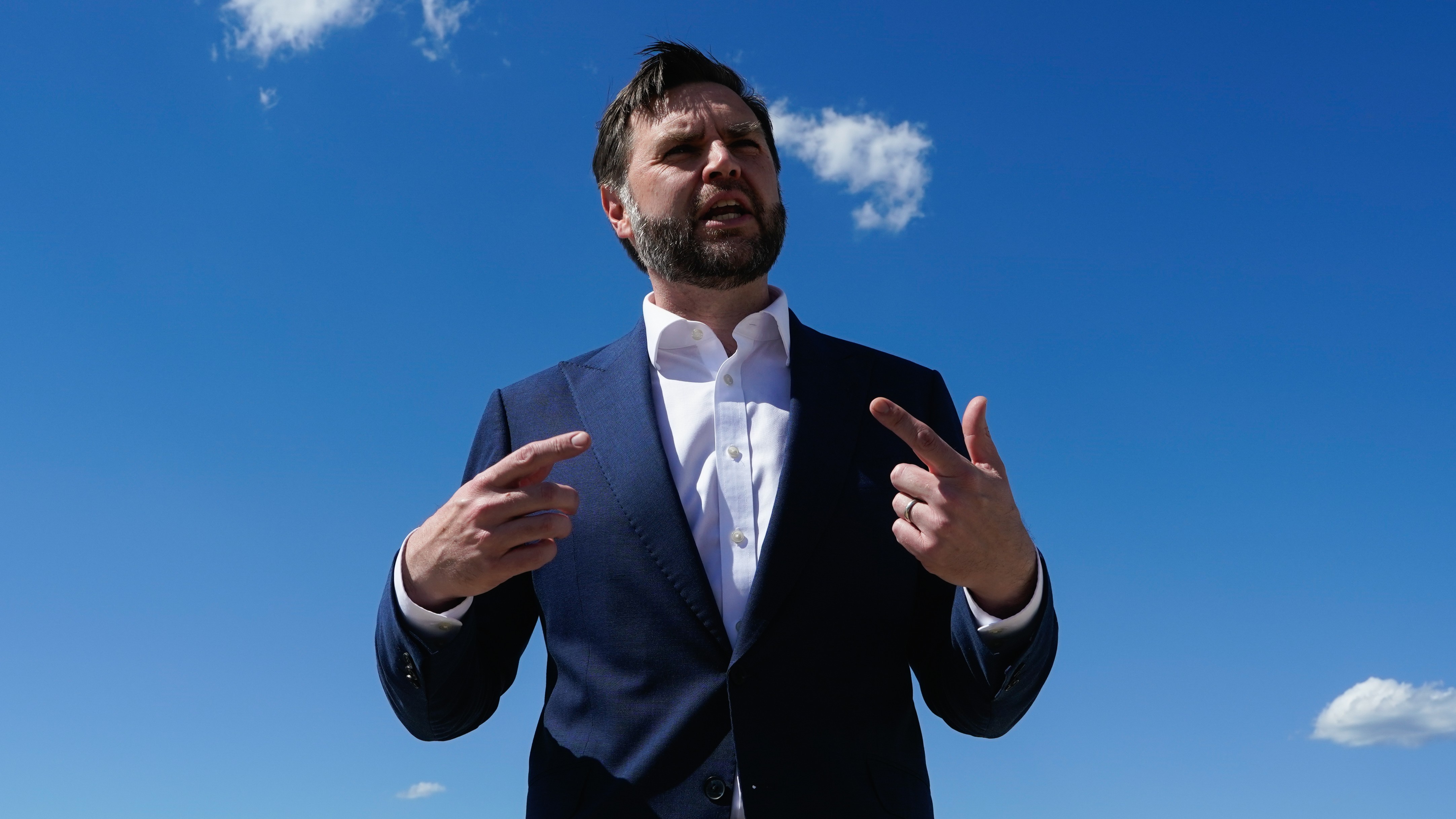 Source-feed image associated with JD Vance arrives in Switzerland to launch talks with Iran on its nuclear program