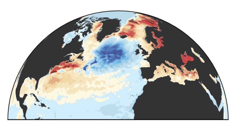Source-feed image associated with The North Atlantic’s ‘cold blob’ may signal a major current’s decline