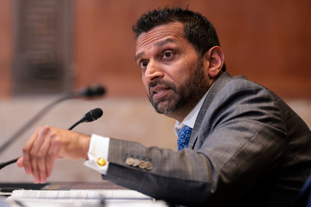 Source-feed image associated with WATCH LIVE: Patel testifies on FBI oversight before Senate panel amid troubled tenure