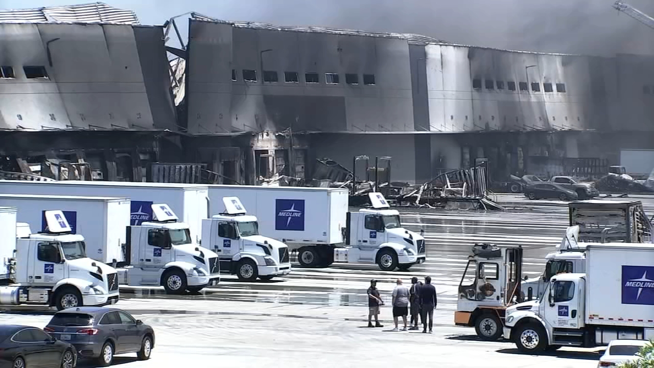 Source-feed image associated with Tracy Medline Warehouse Fire: Here are the public safety, health and employment impacts