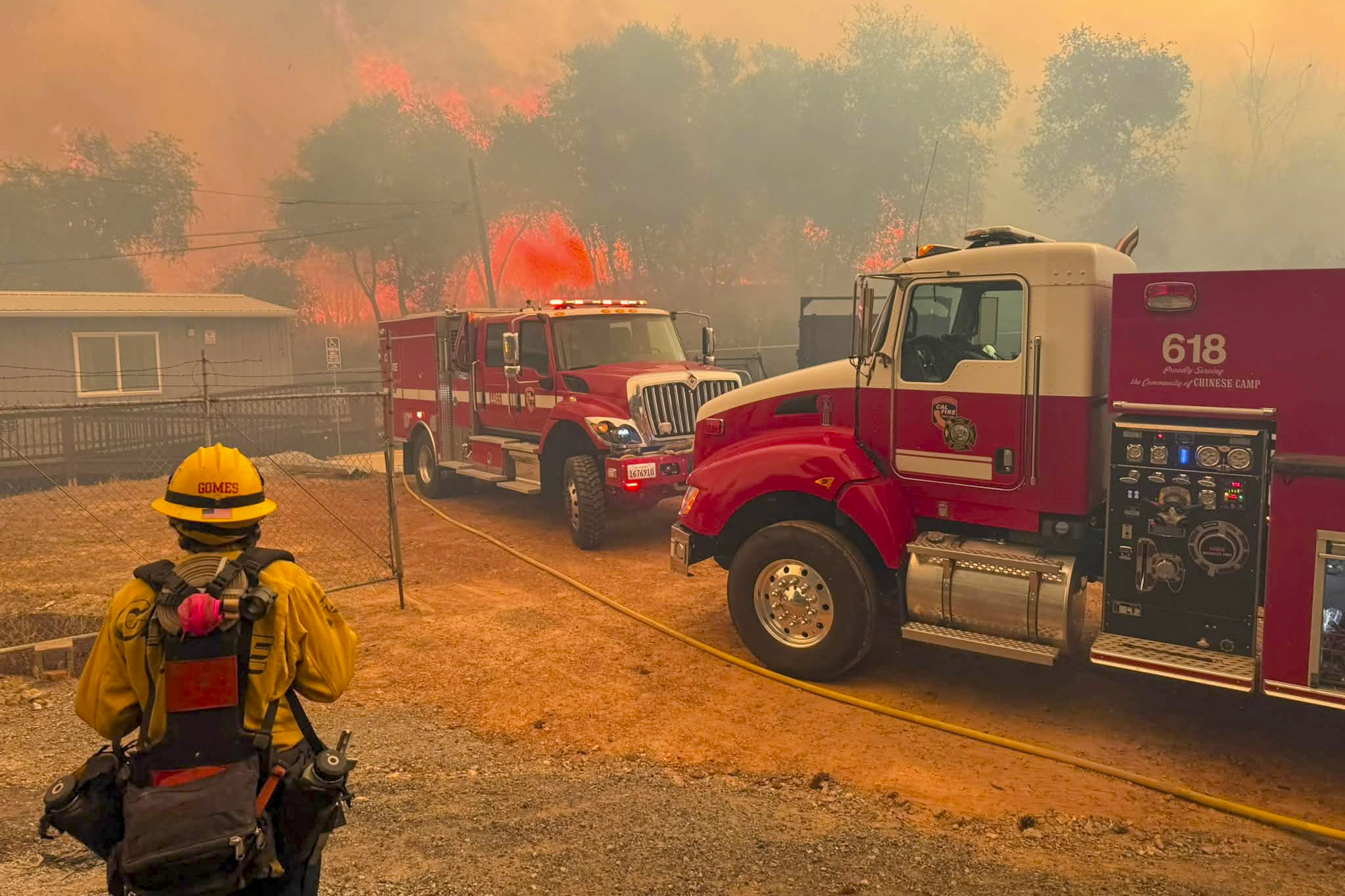 Source-feed image associated with Dove Fire Burns 224 Acres, 70 Miles West of Yosemite