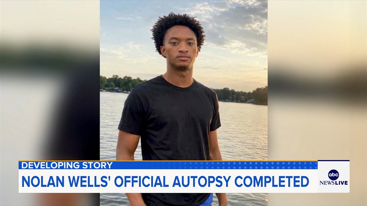 Source-feed image associated with Nolan Wells' state autopsy completed amid investigation into teen's death: Officials