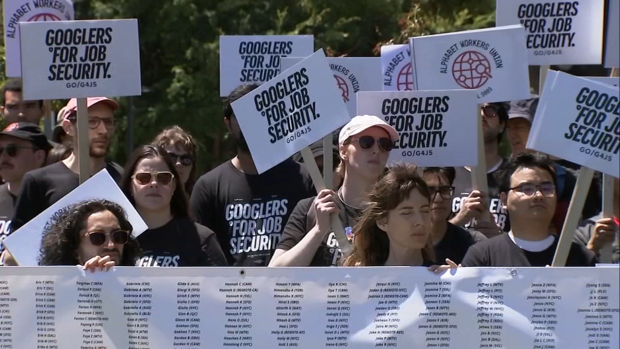 Source-feed image associated with 4,500 Google employees sign petition demanding layoff protections