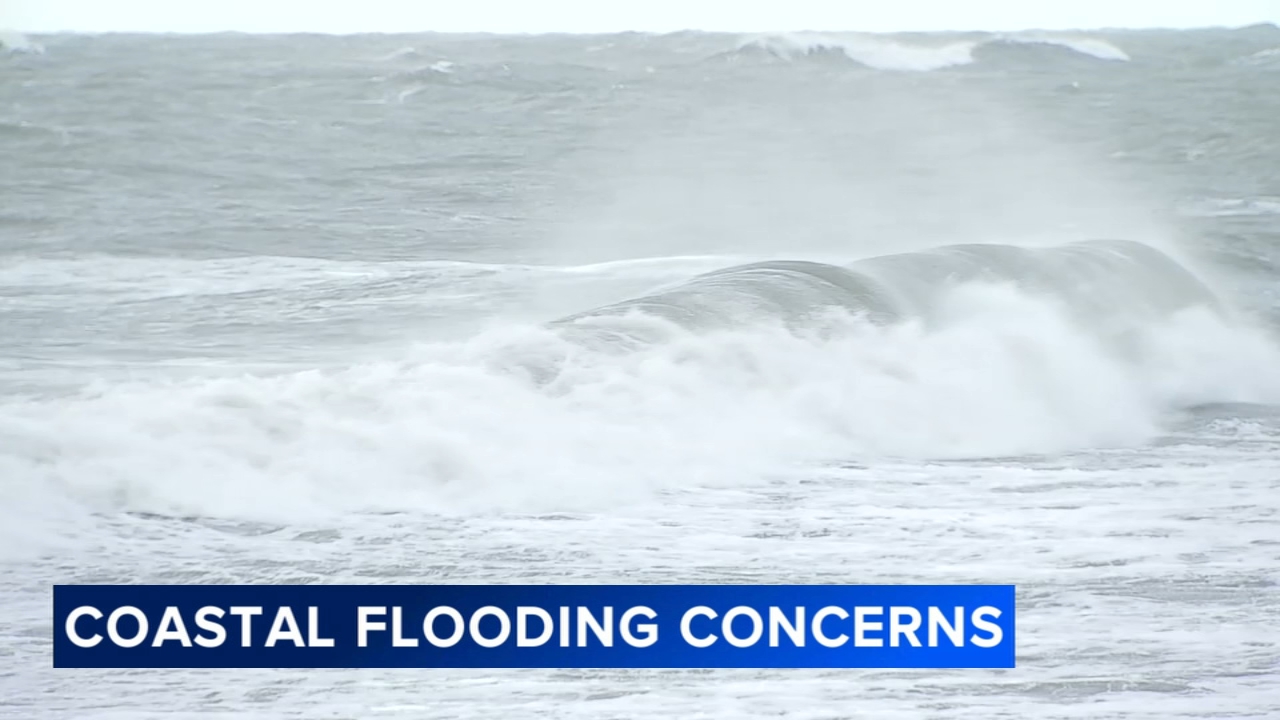Image from linked report: East Coast eyes strengthening nor’easter already battering Mid-Atlantic shores