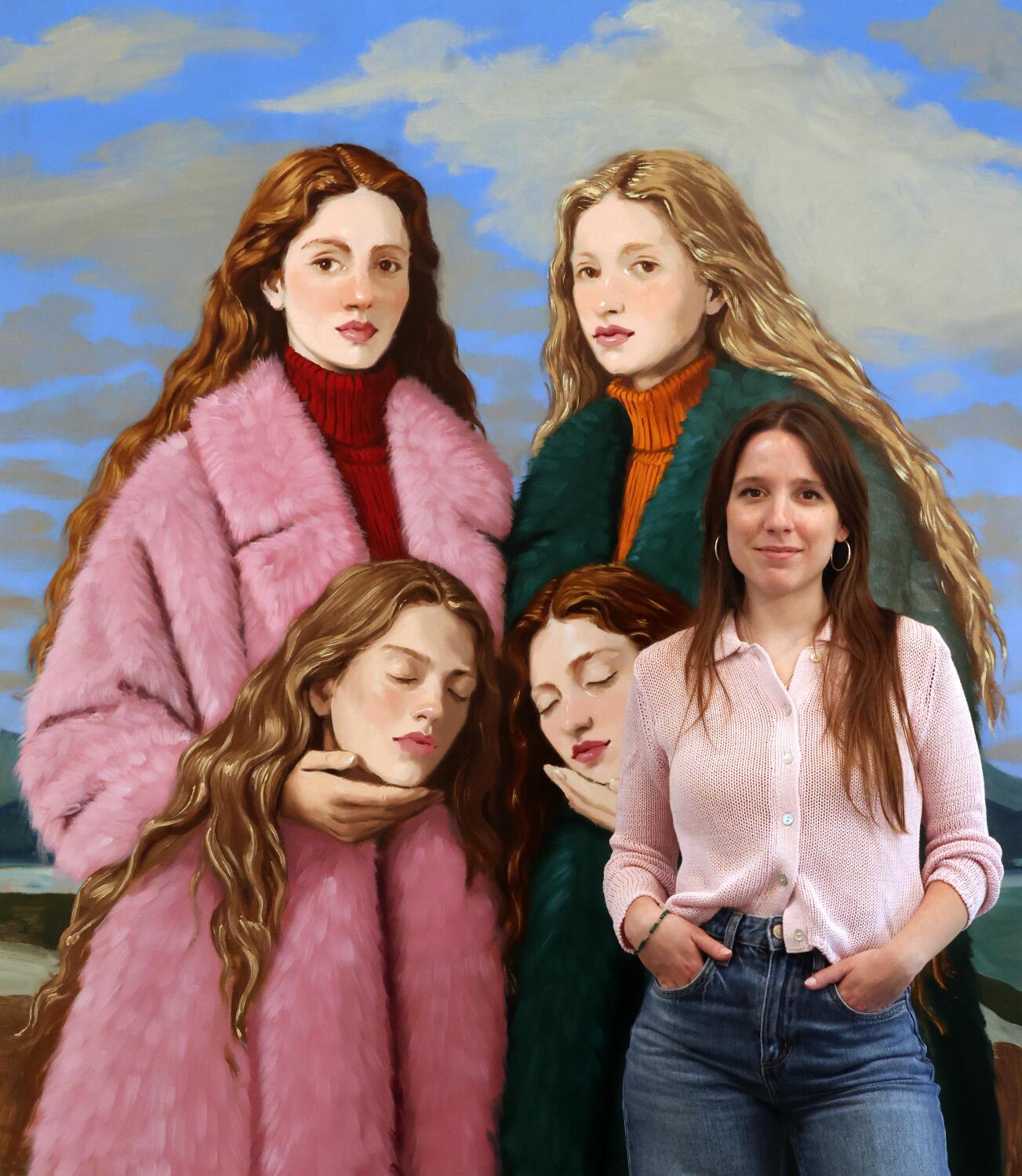 Source-feed image associated with The 29-year-old Spanish painter who rose to fame with a Lily Allen album cover sets her sights on L.A.