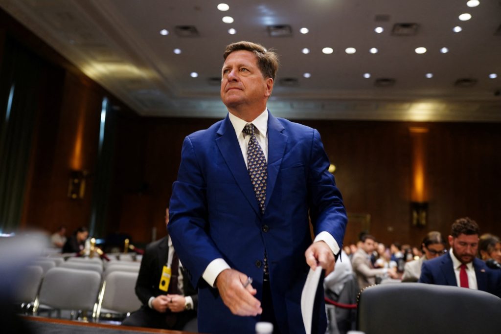 Source-feed image associated with Trump's intelligence nominee refuses to say who won 2020 election