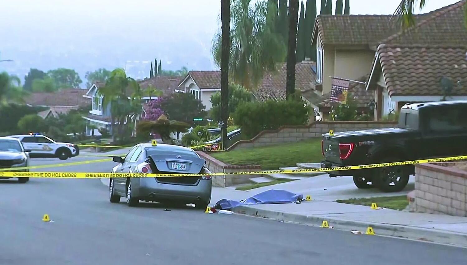 Source-feed image associated with Suspects identified in deadly Chino Hills kidnapping. 'Nothing makes sense,' victim's daughter says