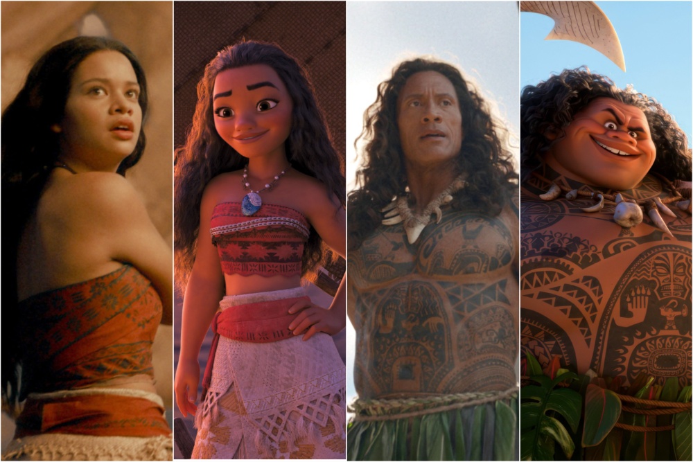 Source-feed image associated with ‘Moana’ Cast Guide: Every Live-Action Character vs. the Original Animation