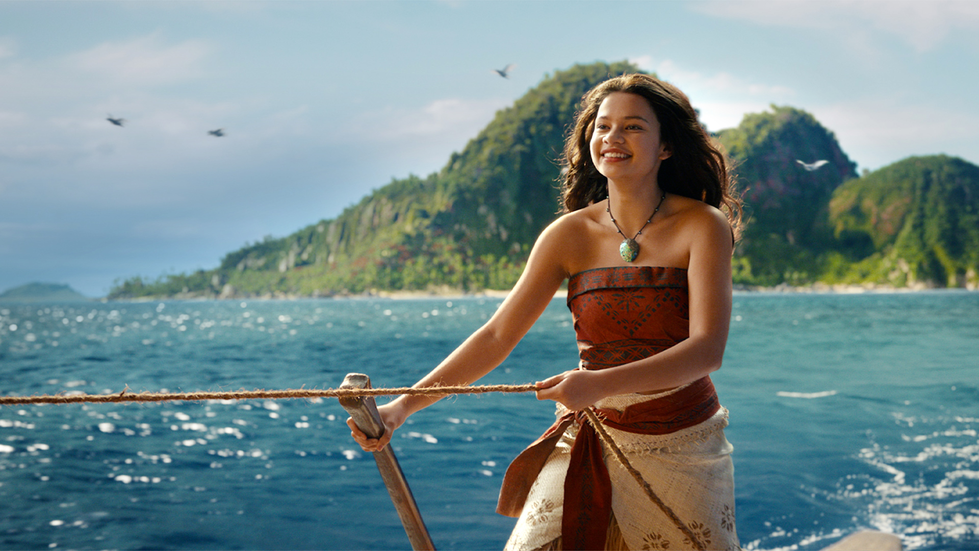 Source-feed image associated with Exclusive look at 'Moana' bonus features showing how they created Moana's island home
