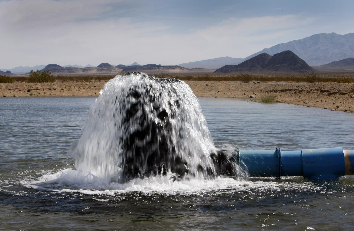 Source-feed image associated with Trump administration clears path for controversial Mojave Desert water pipeline