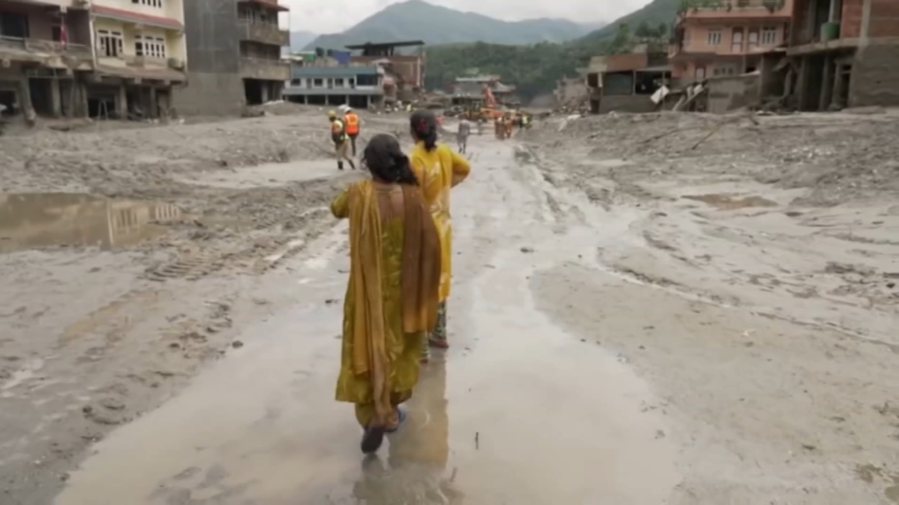 Source-feed image associated with Bay Area Nepalese community rallies to support flood disaster victims as thousands still missing