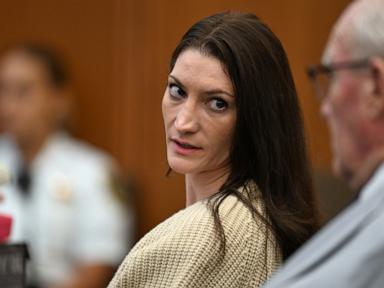 Image from linked report: Holdout juror in the Lindsay Clancy trial says he was struck by how 'methodical' she was