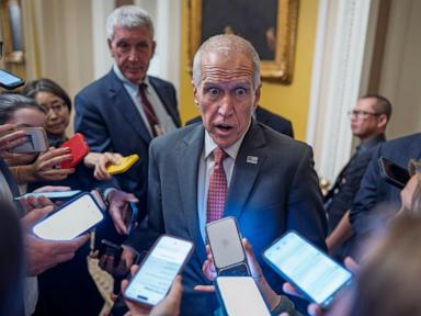Source-feed image associated with GOP senators to meet Trump face-to-face at a time of growing frustration