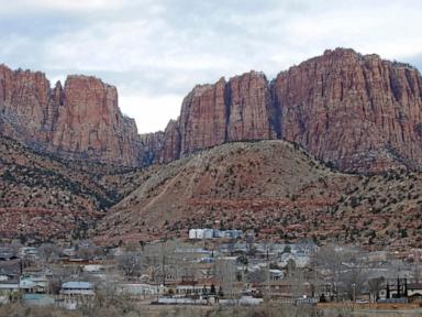 Source-feed image associated with Polygamous sect leader convicted of abuse charges after girls found in trailer