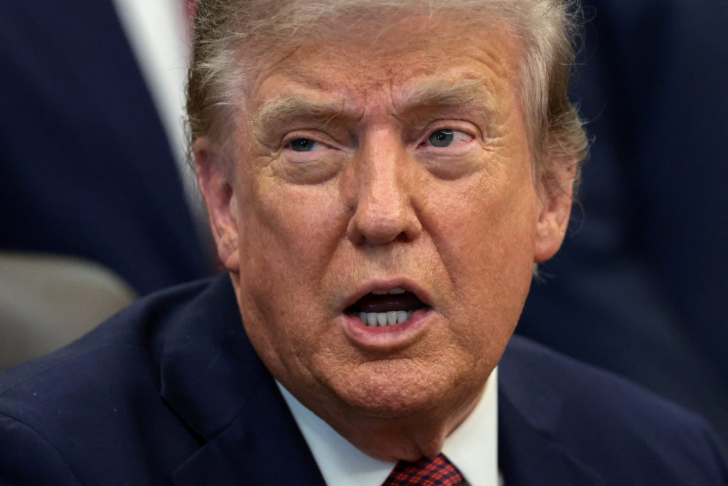 Source-feed image associated with WATCH: Trump says Venezuela is 'not ready yet' for elections after U.S. ouster of Maduro