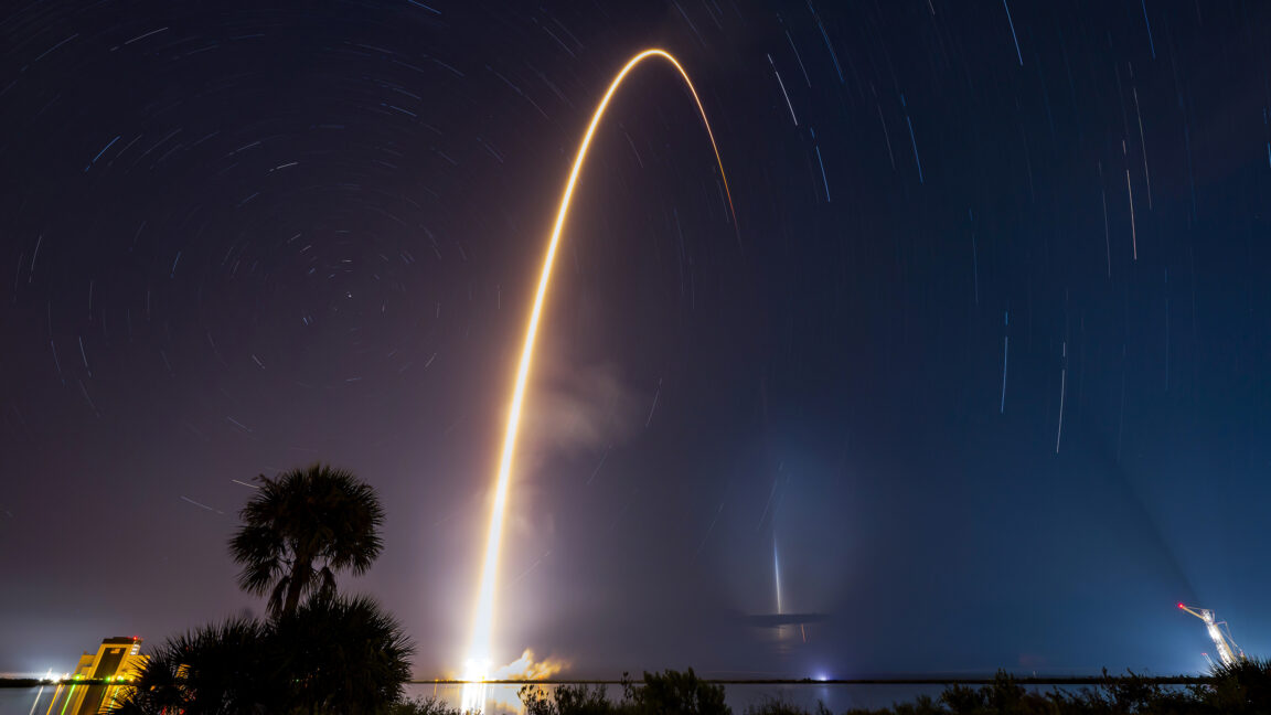 Source-feed image associated with The world's busiest spaceport is about to get a lot quieter, at least for now