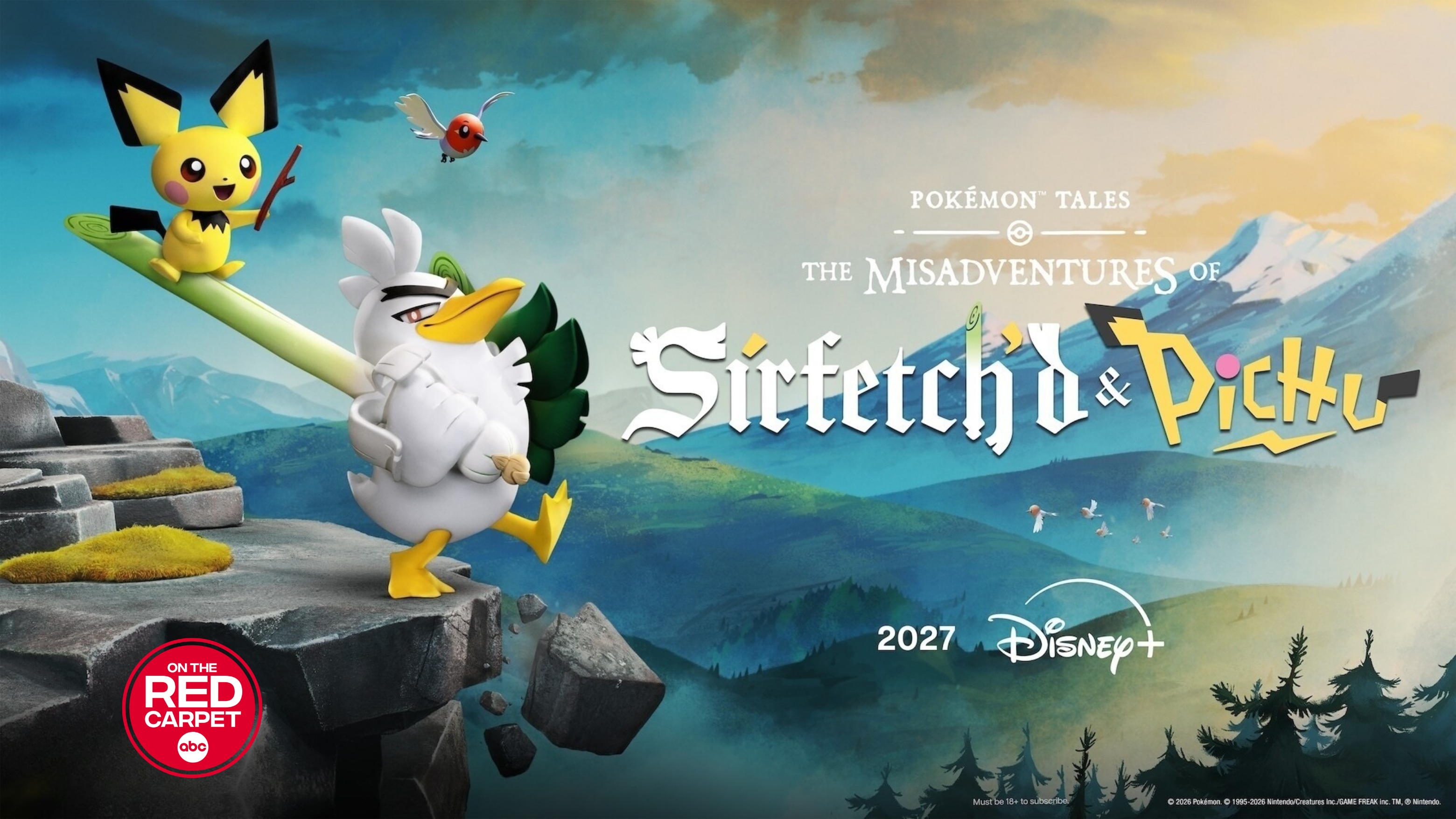 Source-feed image associated with Disney+ secures global Pokémon deal, unveils stop-motion series 'Pokémon Tales' for 2027