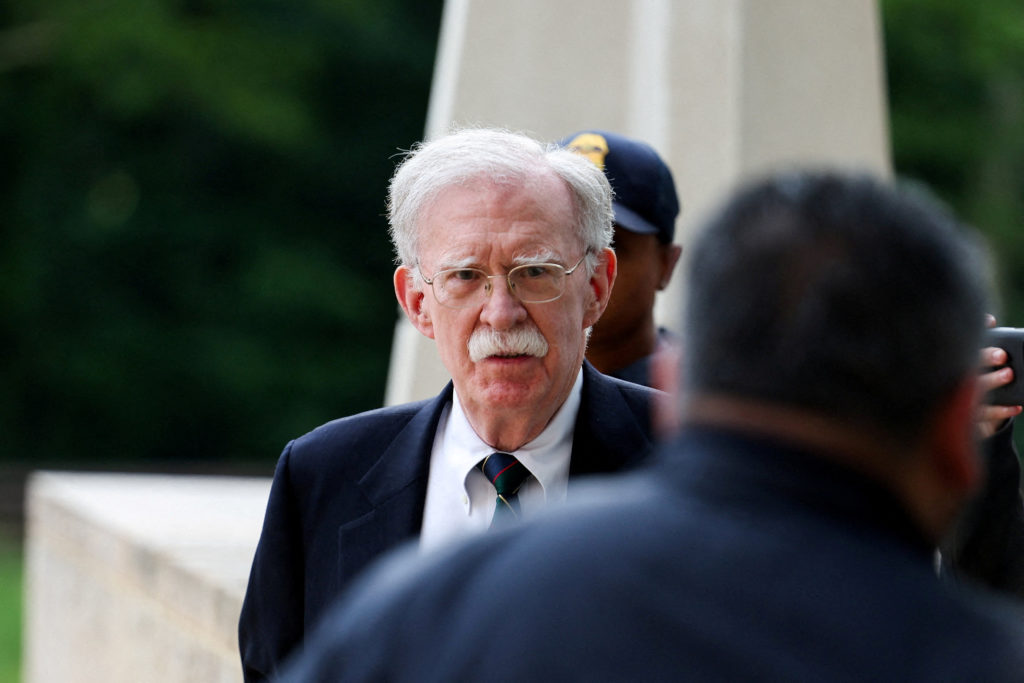 Source-feed image associated with News Wrap: Bolton pleads guilty to retaining classified information