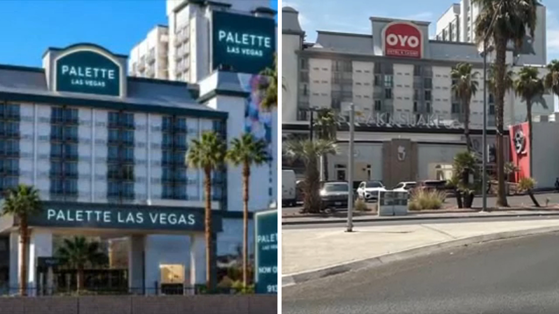 Source-feed image associated with Woman booked one Las Vegas hotel, only to discover it was another she avoided