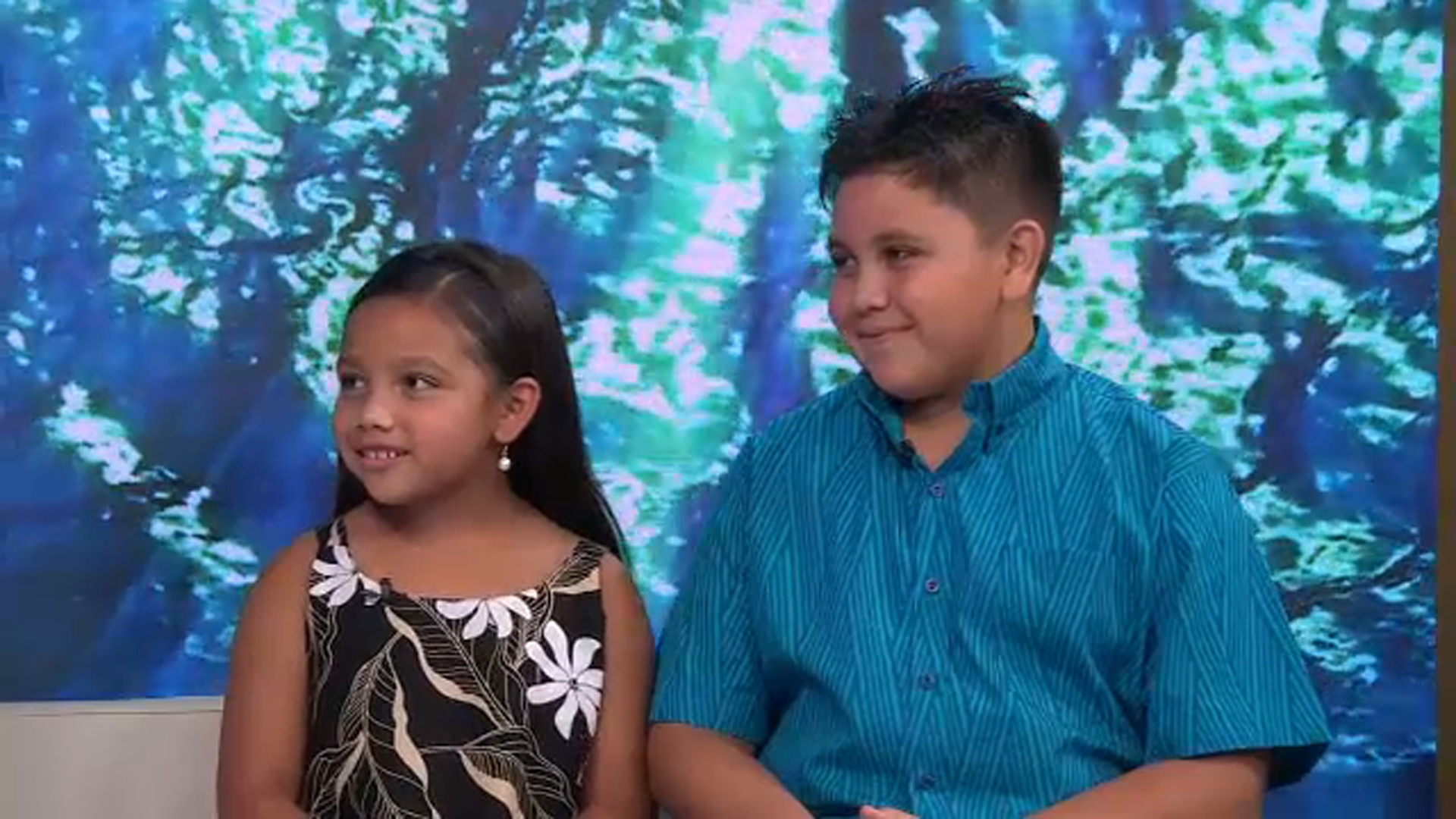 Source-feed image associated with California siblings excited to play villager, young Moana in new live-action film