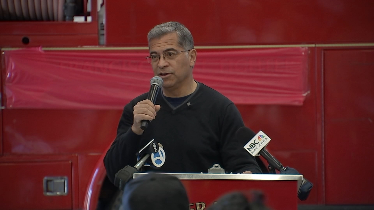 Source-feed image associated with Xavier Becerra embraces 'competence' message as CA governor's race tightens