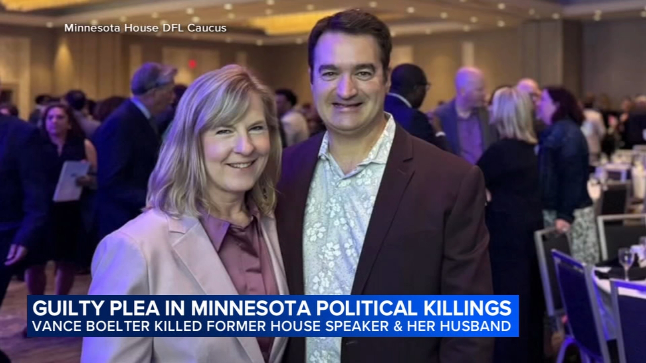 Source-feed image associated with Man pleads guilty to assassinating top Minnesota Democrat, husband