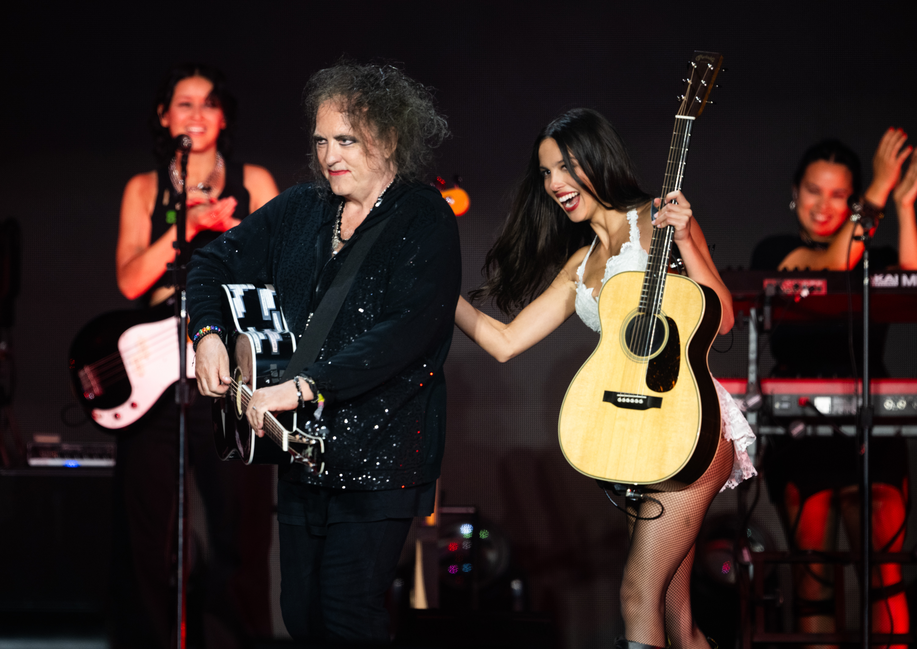 Source-feed image associated with Olivia Rodrigo Reveals New Album Has Duet With the Cure’s Robert Smith Via Surprise Premiere for ‘What’s Wrong With Me’ at Primavera Sound