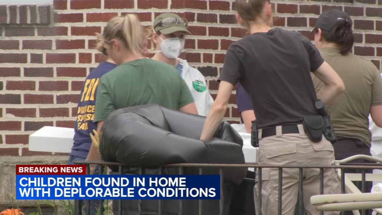 Source-feed image associated with 2 children found living with dead animals in squalid Philadelphia, Pennsylvania home