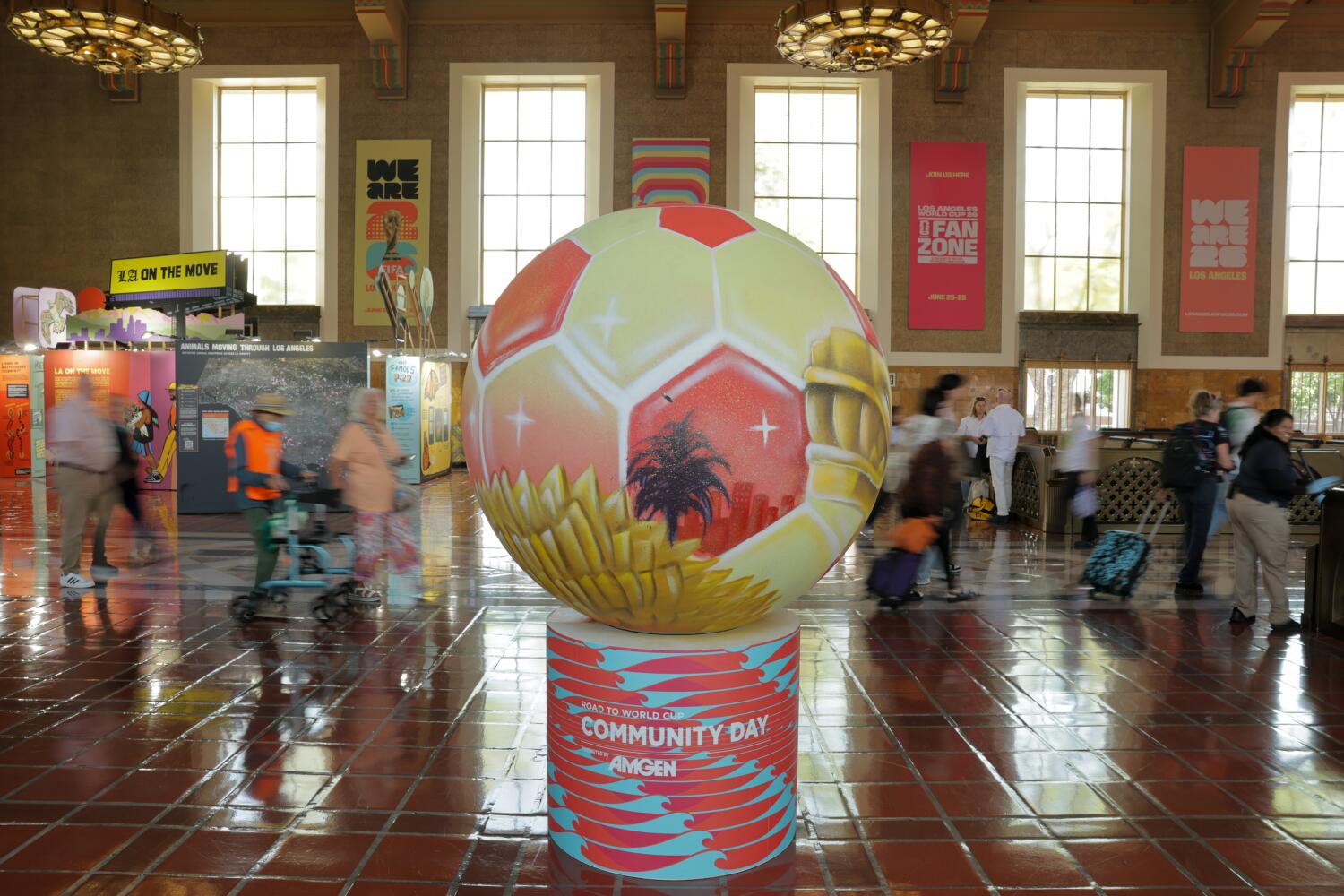 Source-feed image associated with The World Cup was an L.A. public transit success. The Olympics will be a much bigger test