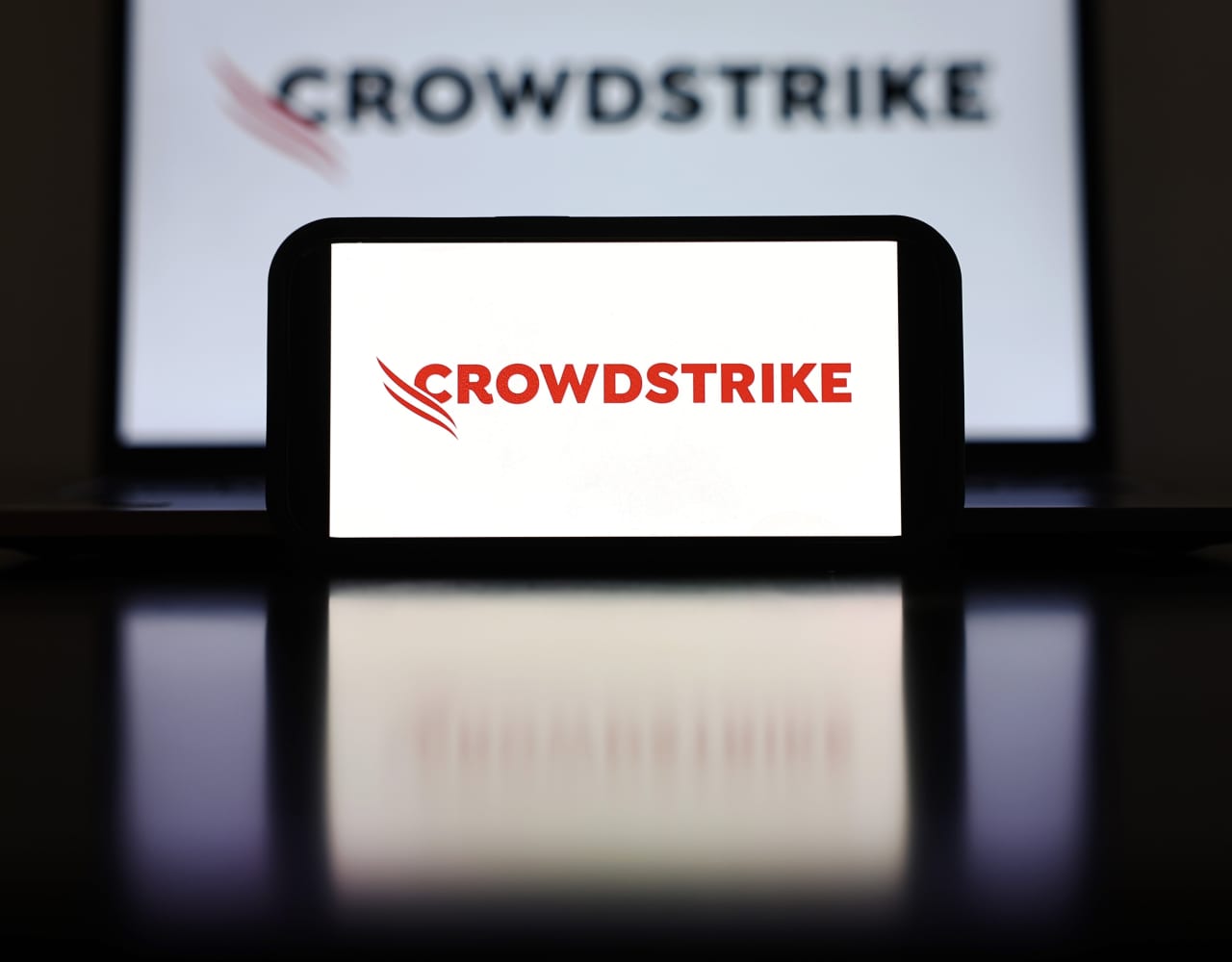 Source-feed image associated with CrowdStrike’s stock has jumped after record-breaking earnings. Wall Street is lapping it up.