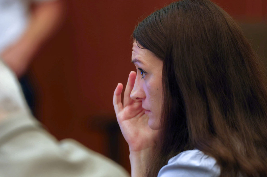 Source-feed image associated with Jurors in Lindsay Clancy's trial visit the home where she killed her children