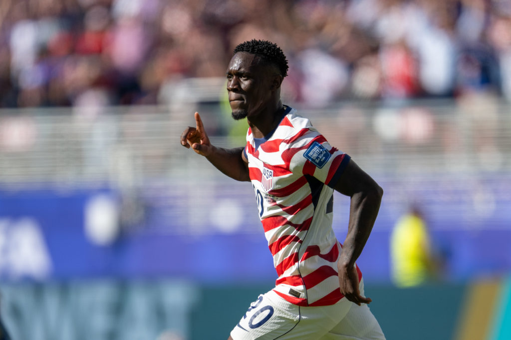 Source-feed image associated with U.S. World Cup star's suspension lifted after Trump's call to FIFA president