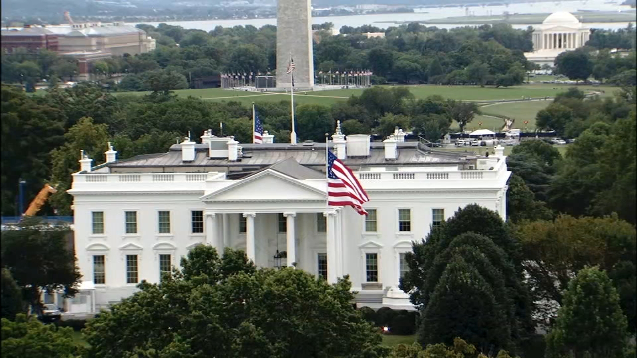 Source-feed image associated with Trump says he is banning CNN, MSNOW and Politico from the White House