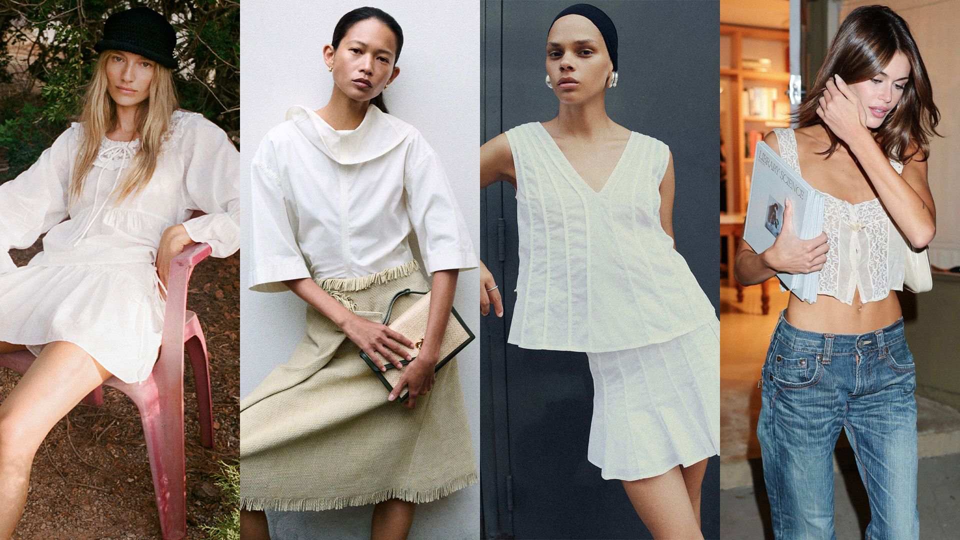 Source-feed image associated with 6 Effortless Ways to Style the Billowy White Top