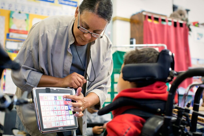 Source-feed image associated with LAUSD special ed classes were meant to be smaller this fall. Teachers are worried it won’t happen