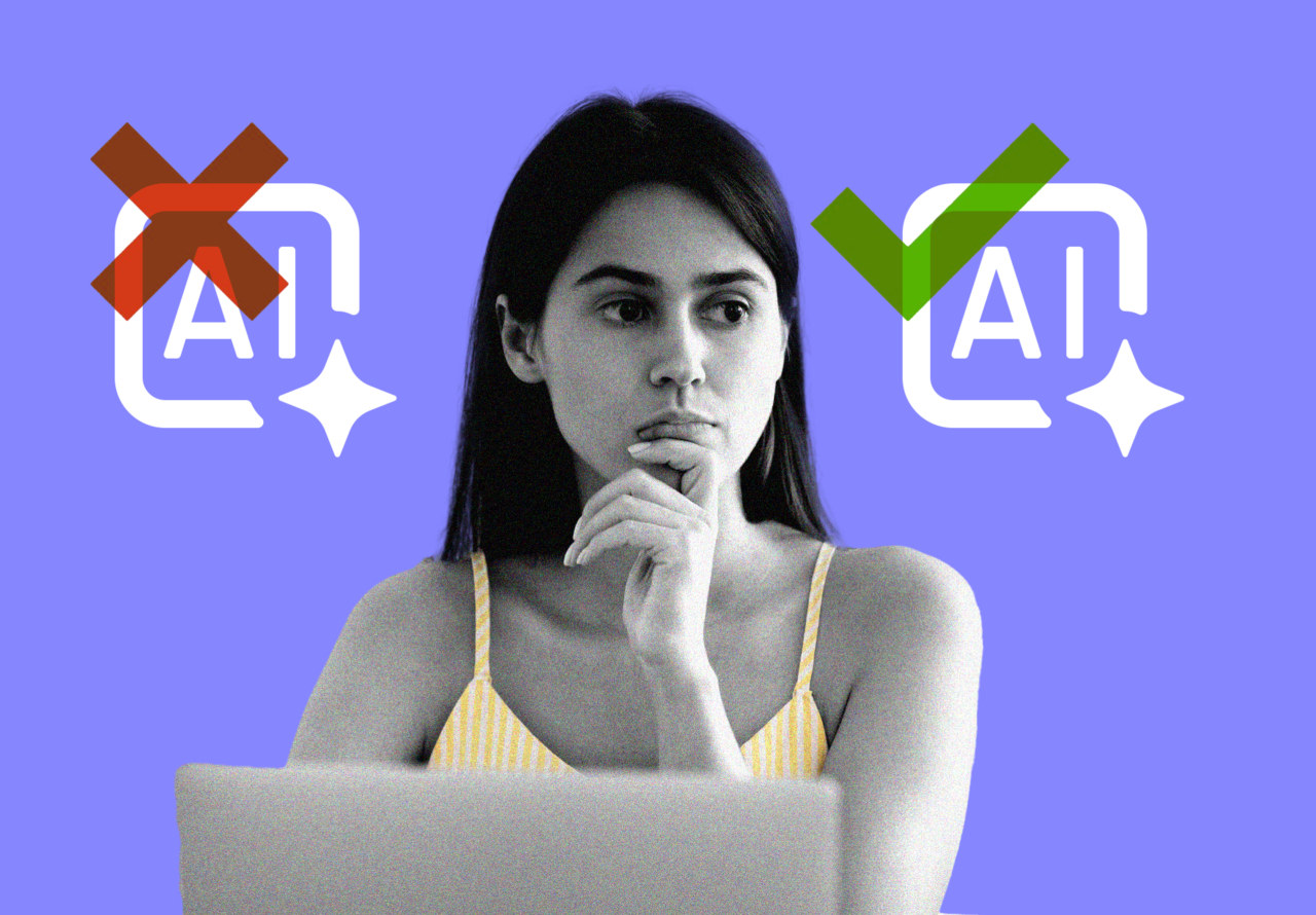 Source-feed image associated with At school, it’s cheating. At work, it’s essential. New grads are caught in a double standard around AI.