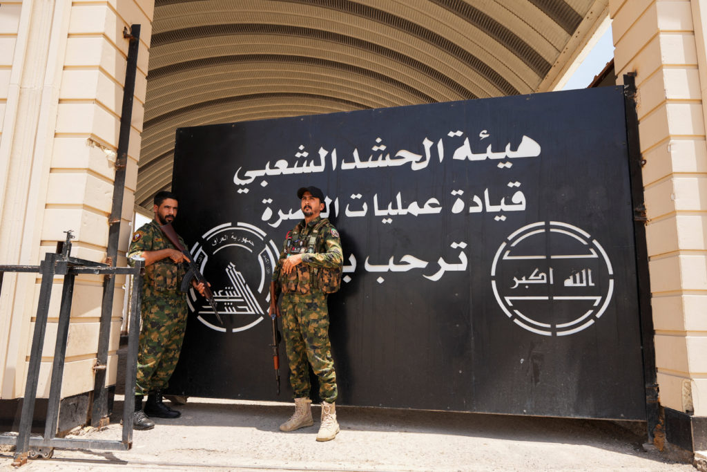 Source-feed image associated with Iran resumes missile attacks as U.S. and Saudis strike Tehran-backed militias in Iraq