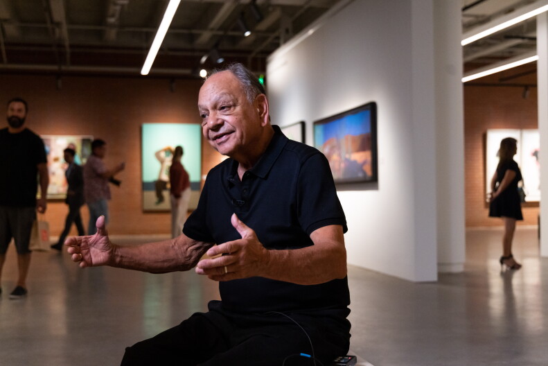 Source-feed image associated with How Cheech Marin helped the ‘Godfather of West Coast graffiti’ break into the art world