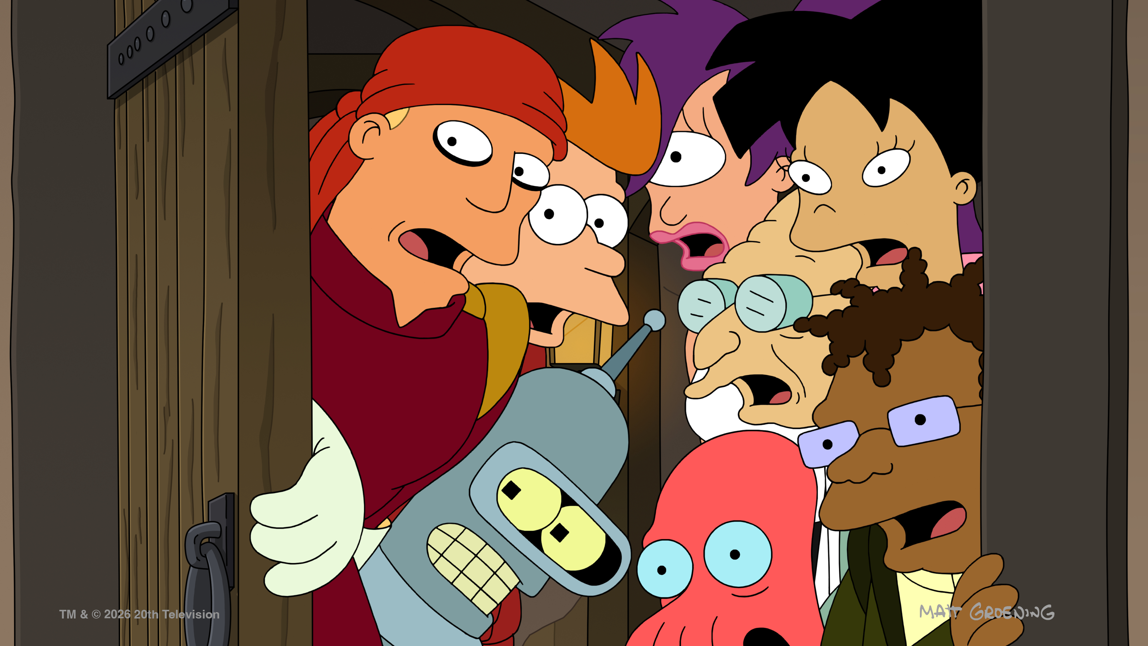 Source-feed image associated with ‘Futurama’ to Release Three New Supersized Specials, Including a Christmas Episode, Starting Next Year on Hulu